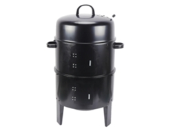 Grelhador A Carvão, Funções De Cozinha 3 Em 1, Grande Capacidade,preto Oem