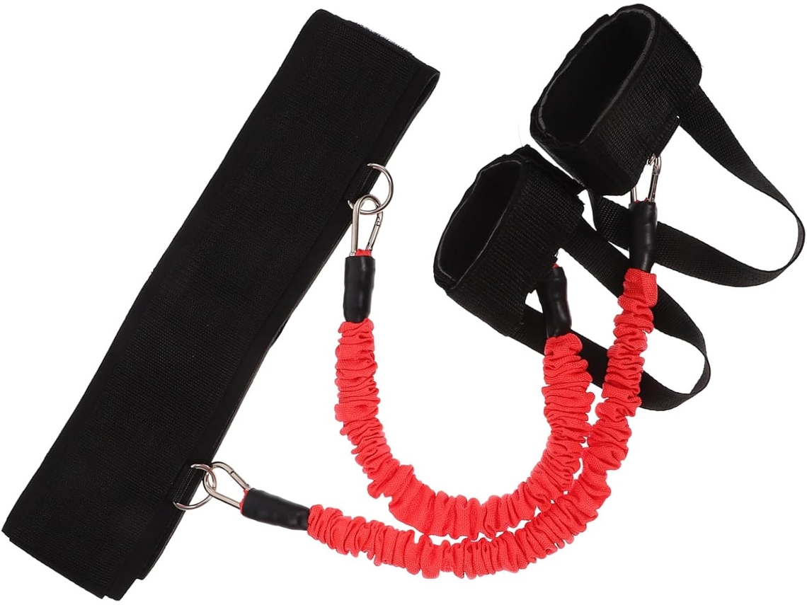 Faixas De Resistência Reutilizáveis Para Tornozelo Toyandona, Leves, Em Neoprene, Com Couro Regenerado E Tpr