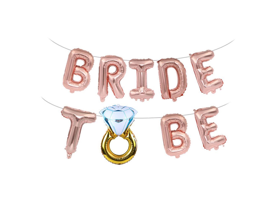 Conjunto De Balões Para Casamento (16 Polegadas Multicolorido, Rosa Dourado) Eoocoo