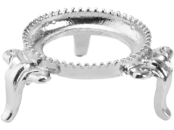 Base De Liga Prata Para Esfera Cristal, Suporte Decorativo De Mesa Para Exibição Bolas Cristal, Ideal Para Ornamentos