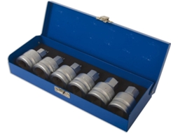 Conjunto De 6 Bits De Cabeça Hexagonal De 3/4" (3814)