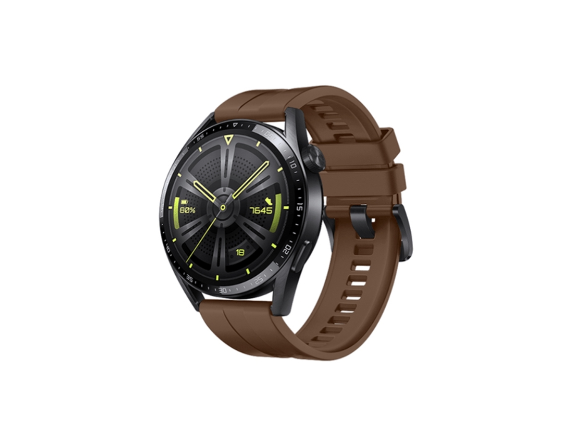 Bracelete Smoothsilicone com Fivela PHONECARE para Garmin Forerunner 70 Castanho