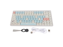 Omni-2026teclado Mecânico Sem Fio Bluetooth 3 Modos 2.4g Type C Gaming 84 Teclas Para Win