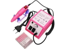 Bt18014-220V Kit de Broca Elétrica Profissional para Unhas 20000 Rpm Manicure Pedicure Prego Plug Ue Rosa YWEI