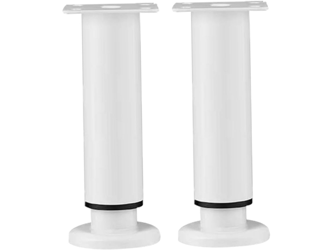 Popetpop 2 Peças Pés De Móveis Ajustáveis Para Armários E Mesas, Substituição De Pés Com Superfície Lisa E Suporte