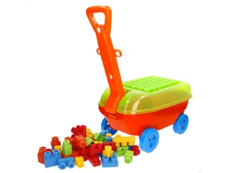 Blocos De Construção Com Vagão Da Color Blocks