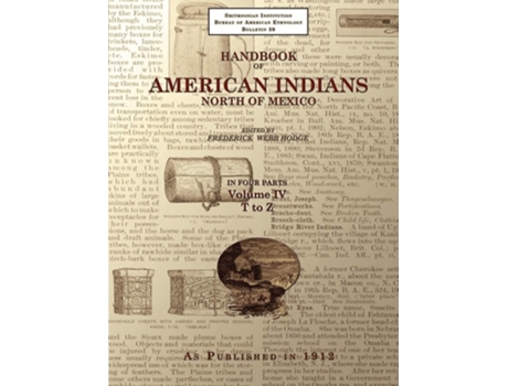 Livro Handbook of American Indians North of Mexico V. 4/4 de Frederick Webb Hodge ( Inglês )
