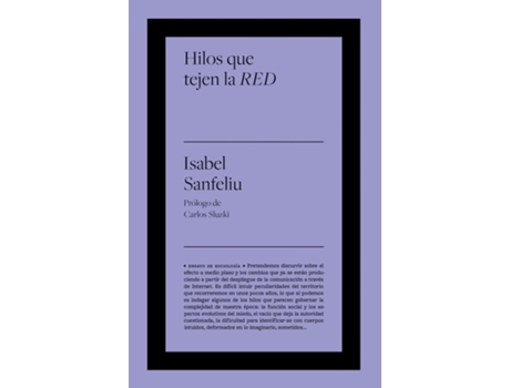 Livro Hilos Que Tejen La Red de Isabel Sanfeliu (Espanhol)