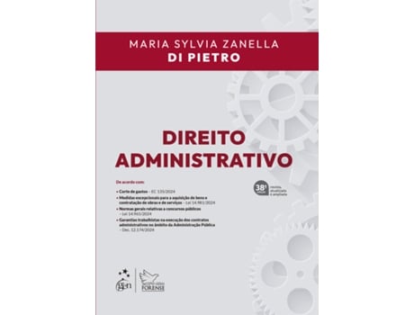 Livro Direito Administrativo - 38 Edição De Maria Sylvia Zanella Di Pietro (português Do Brasil)