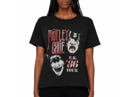 Motley Crue Uk Tour T-shirt Unisex Adults Size:m