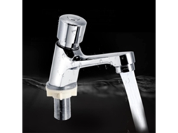 Torneira De Atraso Tipo Pushinterface G1/2 Para Água Fria Em Banheiro E Cozinha Zeuxo