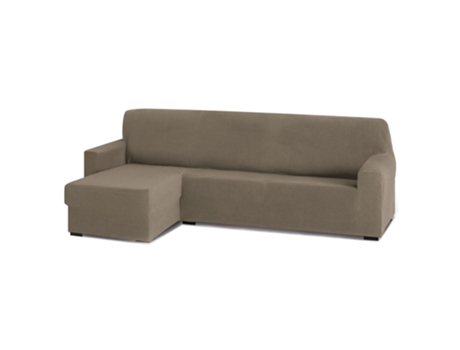 Capa para Sofá TIENDA EURASIA Chaise Longue Poliéster Linho Braço Esquerdo Curto Rústico