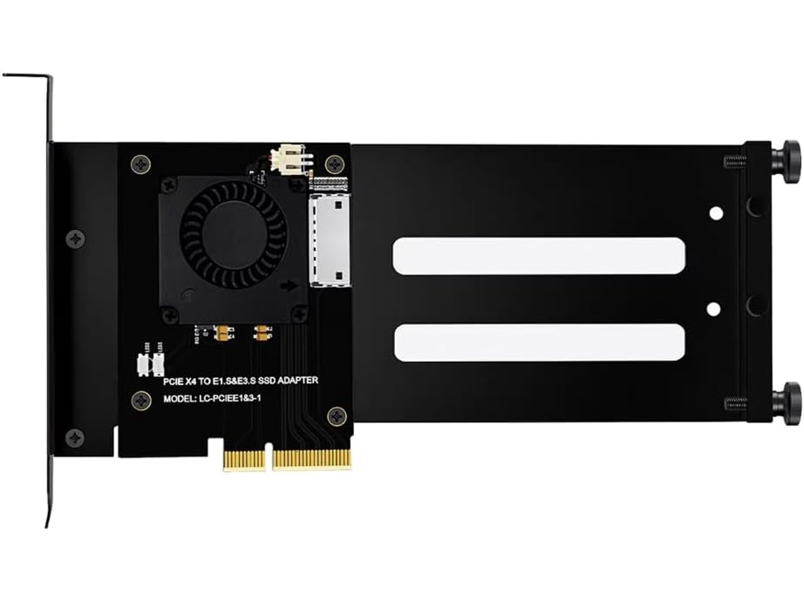 Placa Adaptadora Pcie 5.0 Gen5 X4 Para Ssd Edsff E1.s/e3.s - Interface