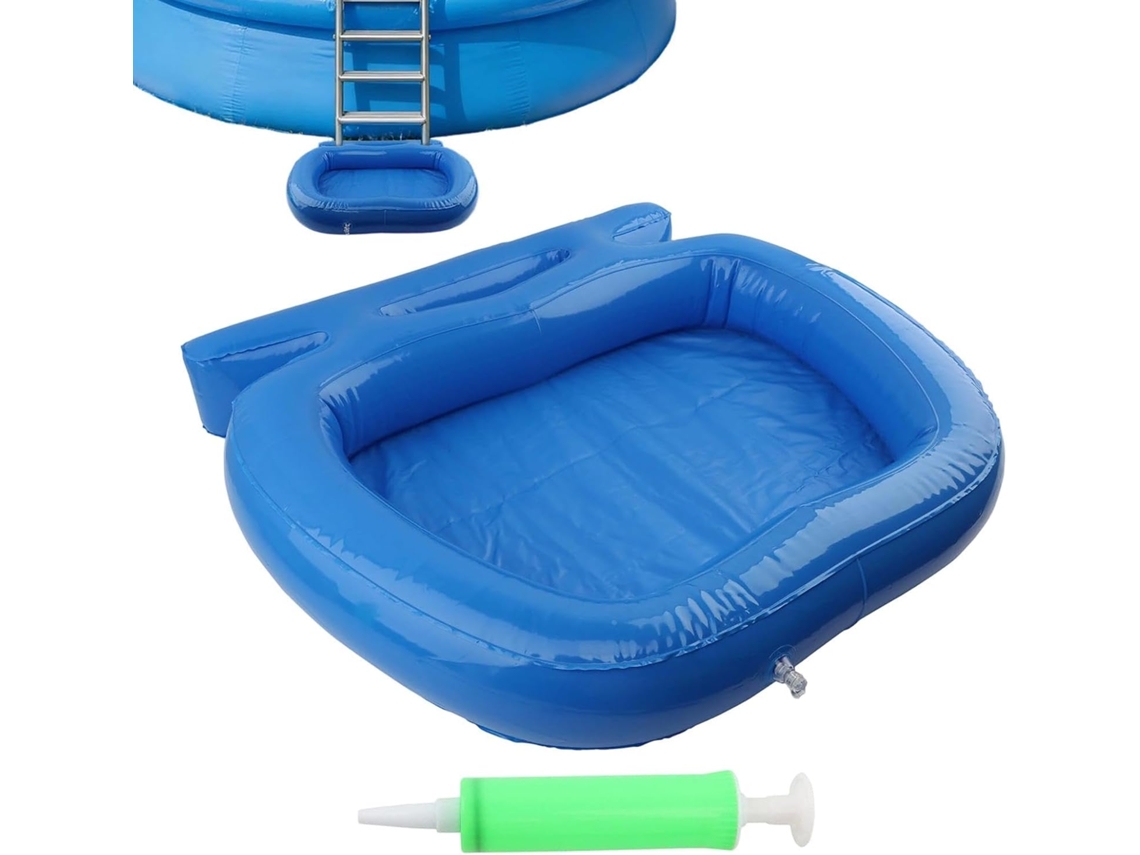 Banheira Para Os Pés Para Piscina Com Alça Dobrável Portátil E Antiderrapante.