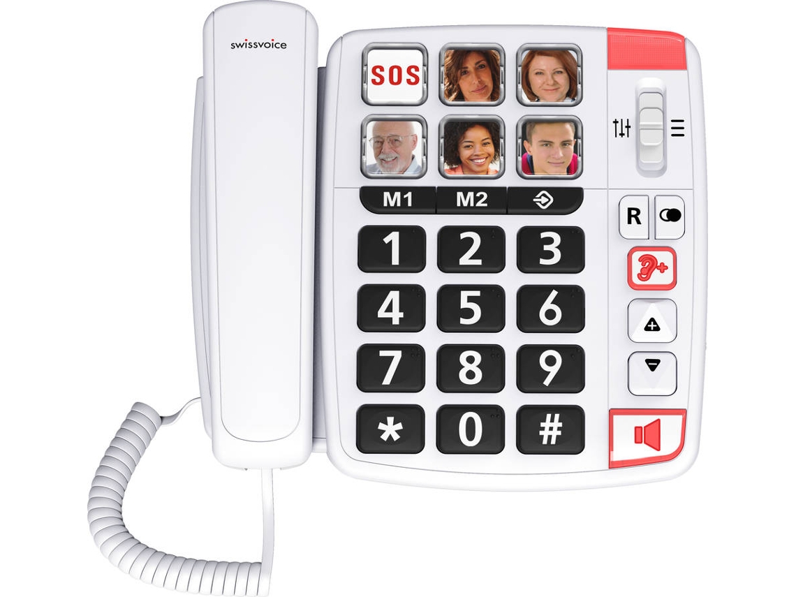 Telefone SWISSVOICE Xtra 1110 Branco