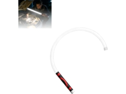 Lanterna Led Flexível, Luz De Trabalho Recarregável, Dobrável Para Inspeção Mec. Com Base Magnética, 3 Modos