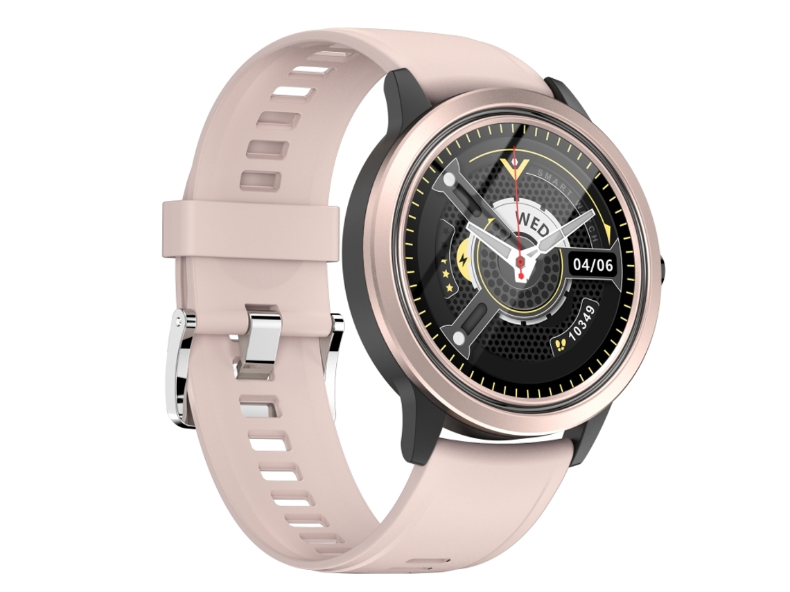 Smartwatch Com Tela Ips Hd De 1,32 Polegadas, Chamadas Bluetooth/monitoramento De Pressão Arterial (rosa)