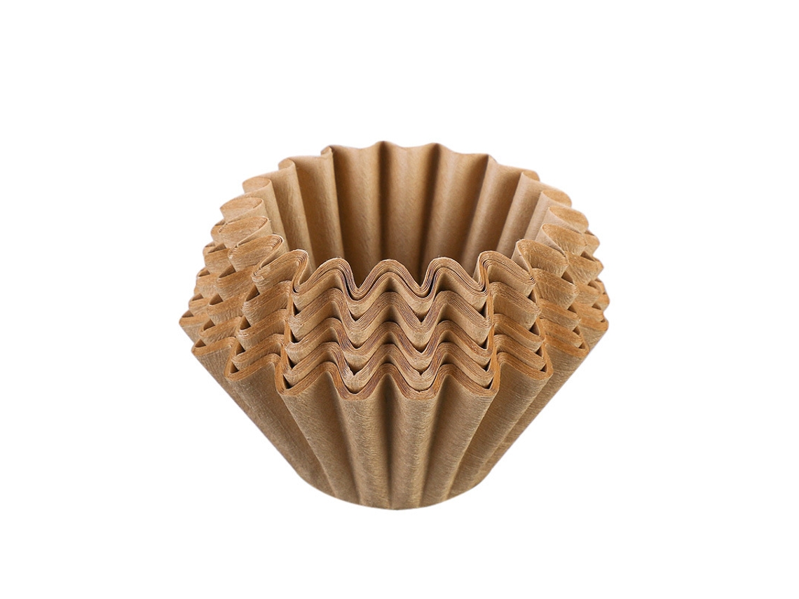 Embalagem Original Compacta Com 100 Sacos De Filtro Universais Para Cesto Sabor Neutro Papel Máquinas Café