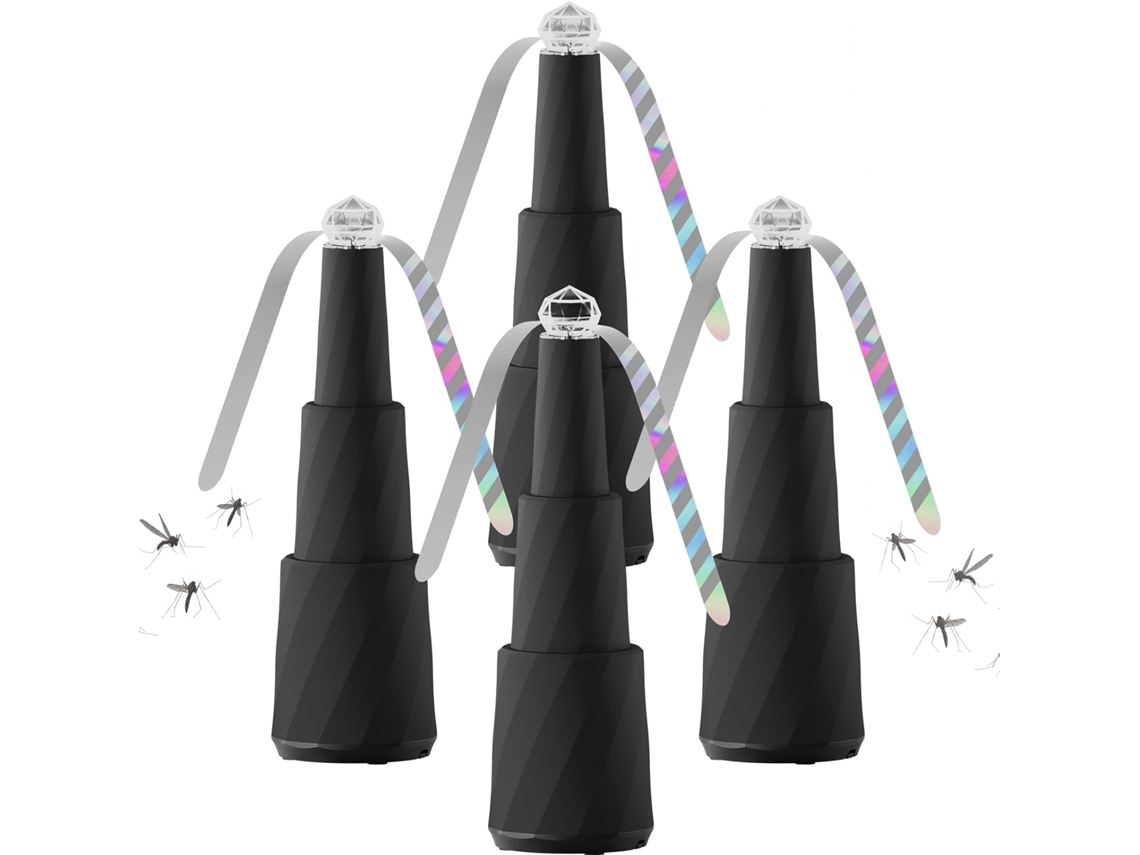 Elysve Repelente Mosquitos 11 Polegadas, 6 Polegadas, 4 Pacotes, Portátil, Retrátil