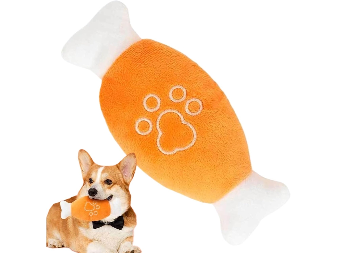 Cachorro De Pelúcia, Coxa De Frango, Macio Para Decoração E Presente