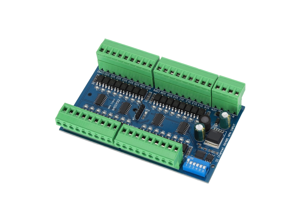 Controlador de Entrada Rs485 32 Canais com Isolamento Din Rail