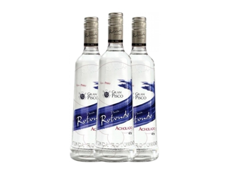 Aguardente Pisco FINCA ROTONDO Acholado (0.7 L - 3 Unidades)