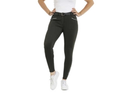 Calça de Montar com Assento de Silicone Claudine Verde 46Equitheme