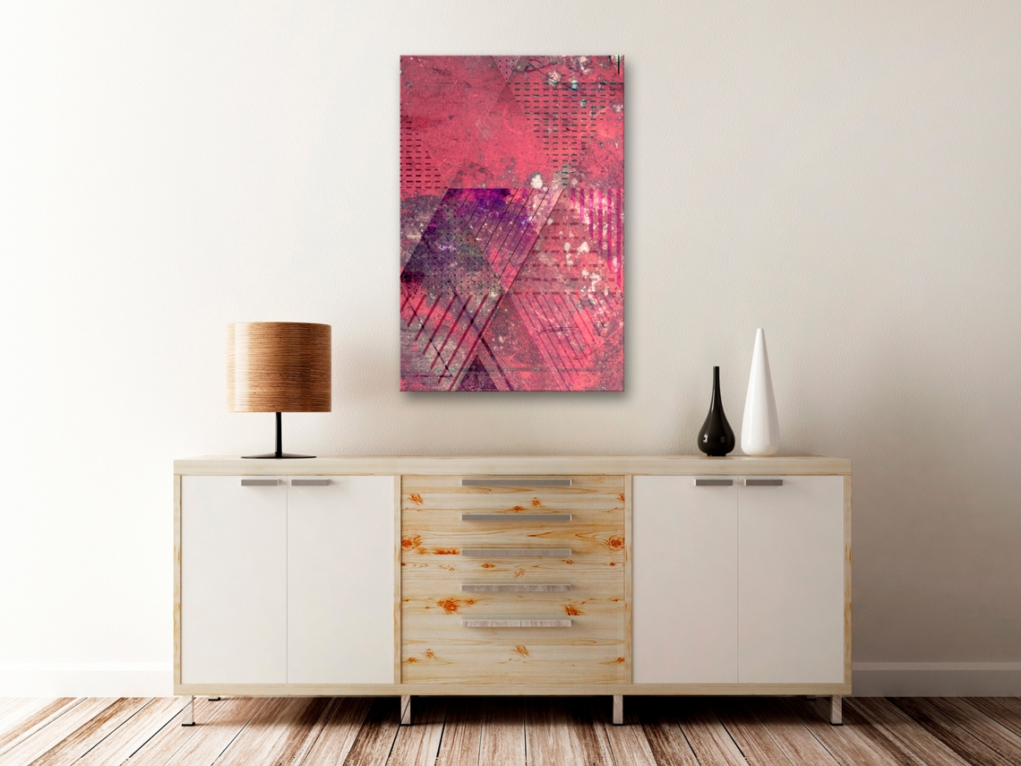 Quadro ARTGEIST Crimson Abstraction (1 Part) Vertical (60x90)