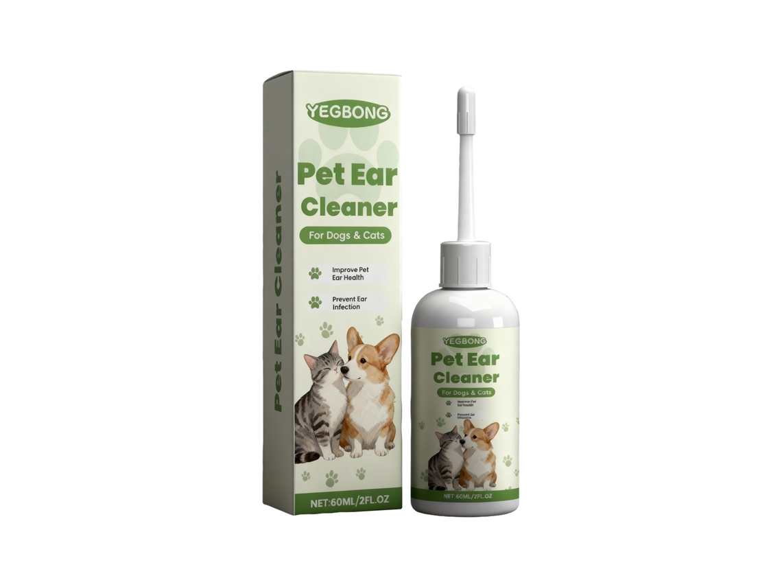 Gotas para Cuidar Dos Ouvidos de Cães e Gatos - Limpeza e Odor Neutralizado LAXISCREED
