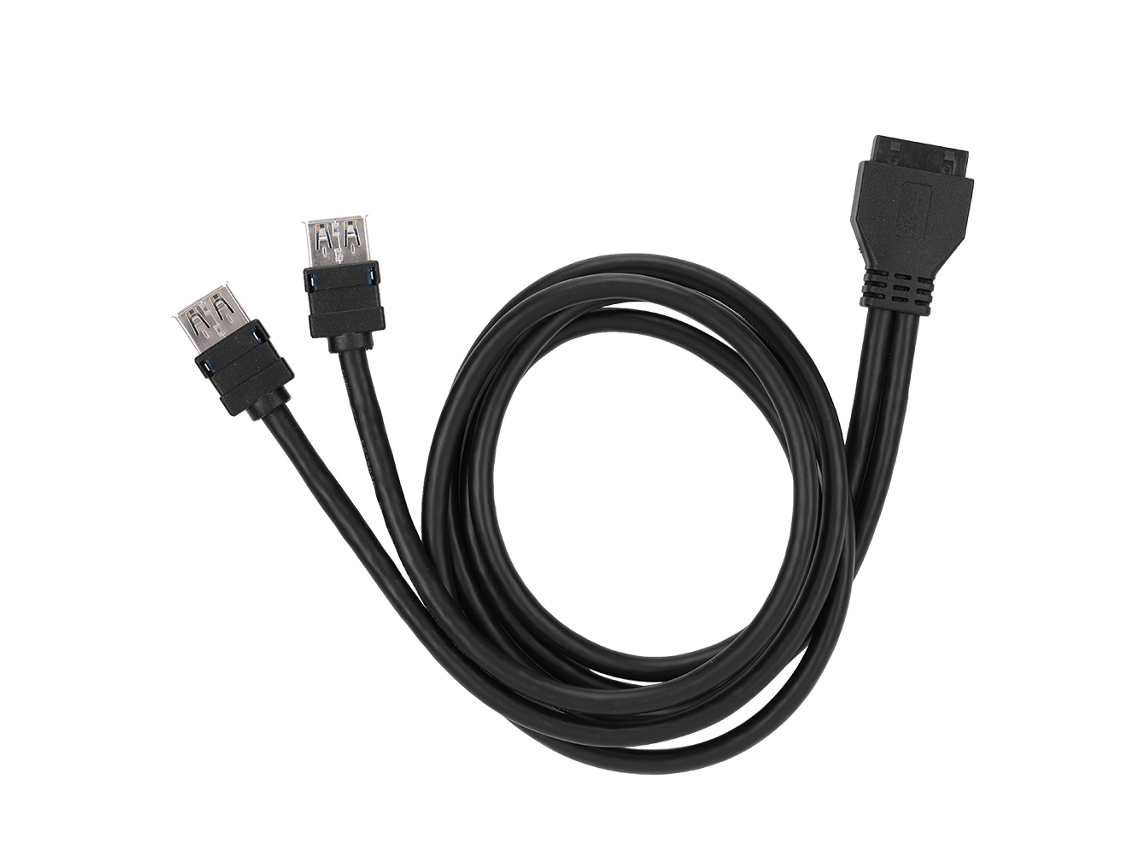 Aetheria cabo Usb3.0 para Painel Frontal de Placa Mãe Desktop com Pés Fixos 0.8m Velocidade 5gbp/s