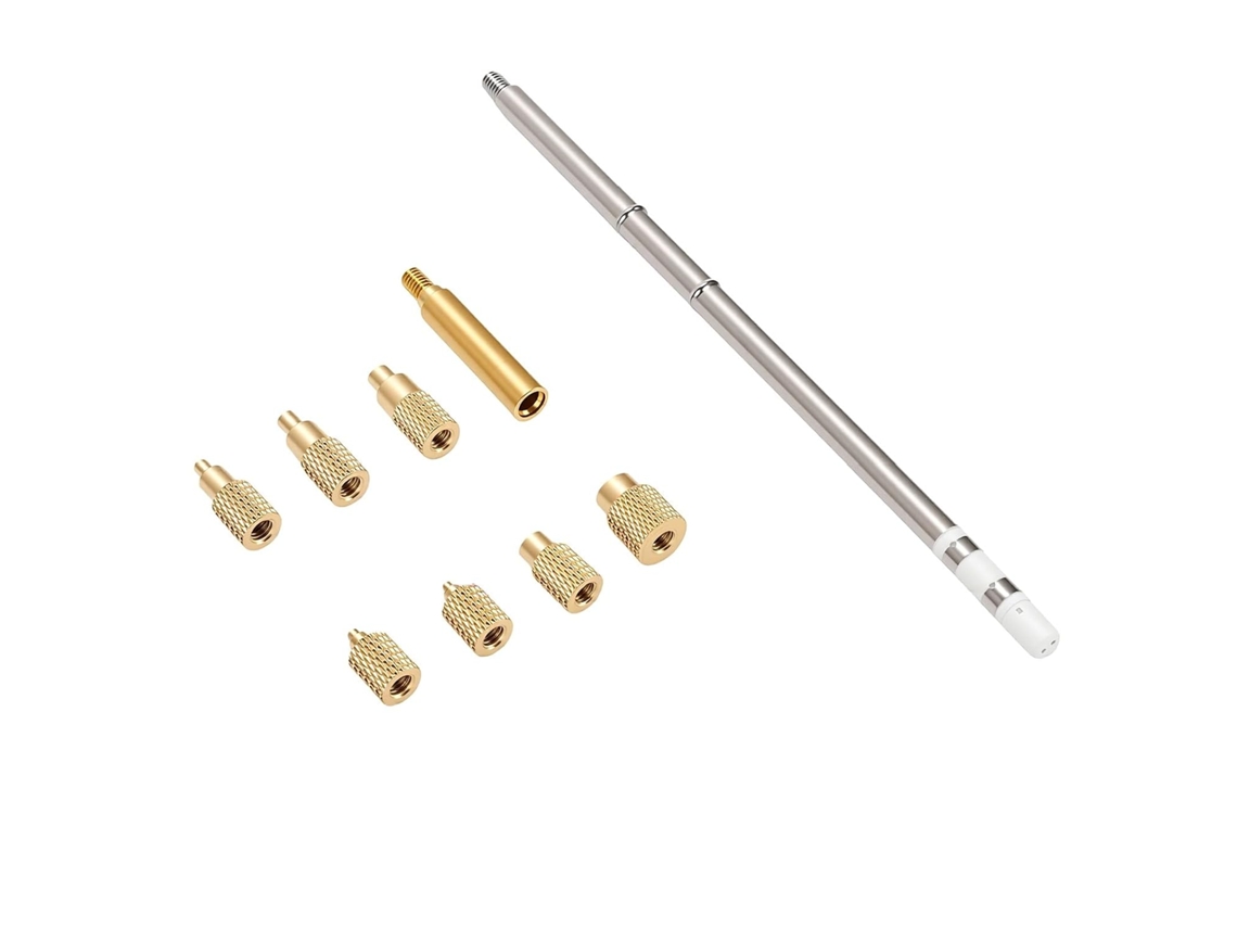 Kit De Insertos Porca Serrilhada Em Latão Para Soldadores T12 936,