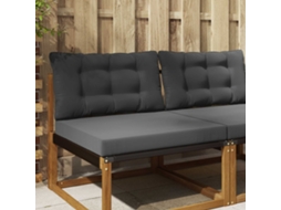 Vidaxl Almofada Para Sofá Externo Poliéster Antracite 80 X 68,5 Cm