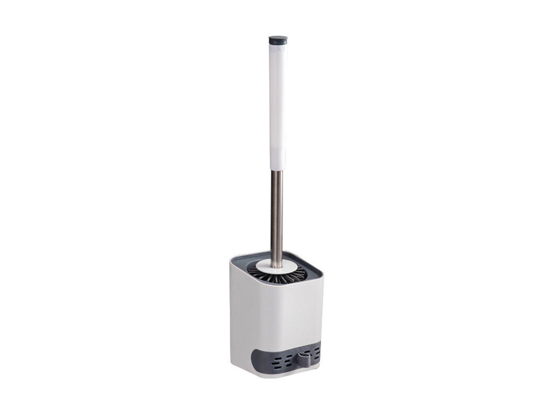 Escova Sanitária de Silicone Sem Pontas Mortas, com Cabo Longo, Conjunto de Limpeza Doméstico Quadrado AQUAFORGE