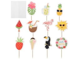 1pcs Topper De Bolo Havaiano