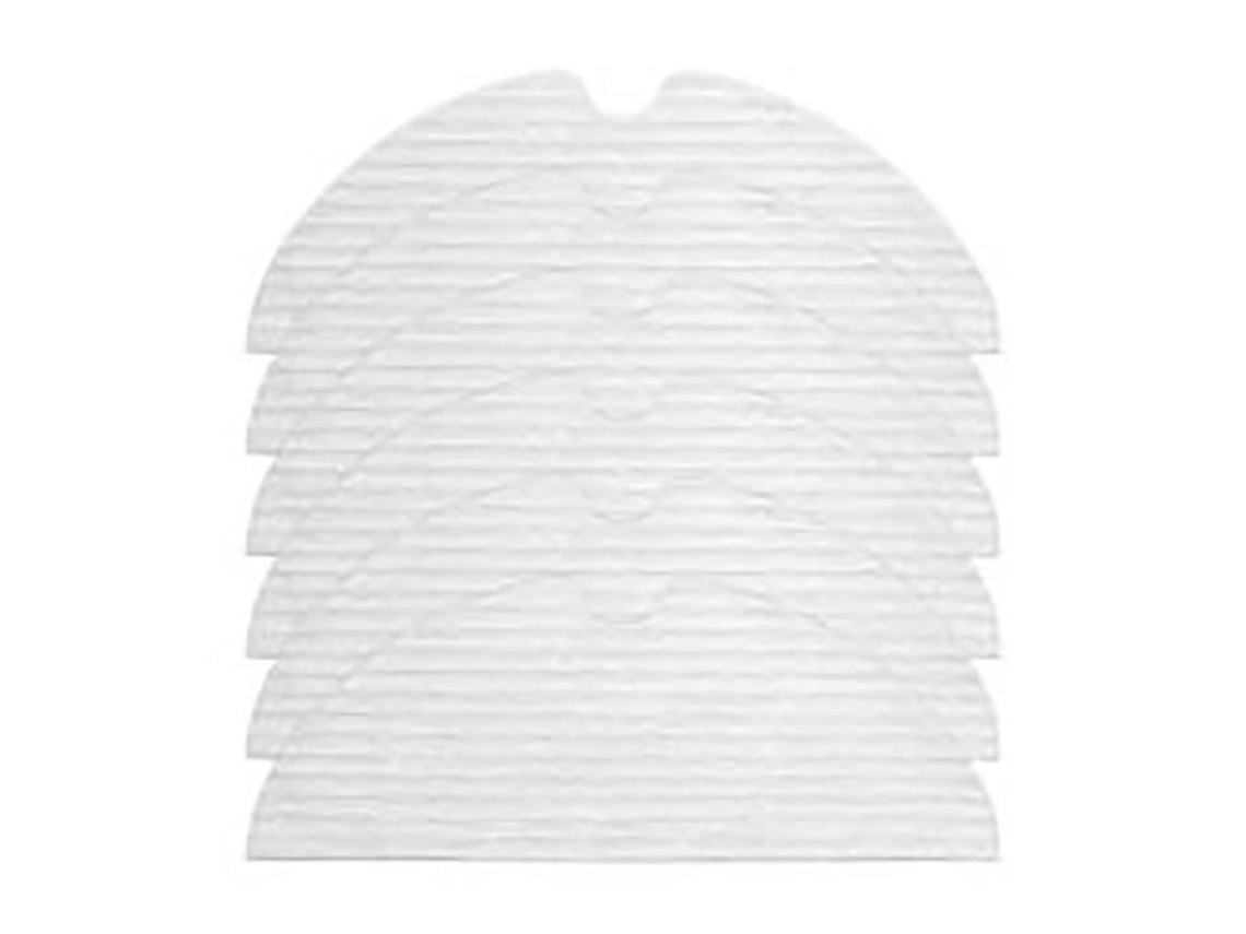 Conjunto de 6 Panos Limpeza Descartáveis​​ para o Aspirador Robô Xiaomi Dreame F9, Inclui Escova Rotativa, Escova Lateral e Filtro Hepa BRILVIBERA