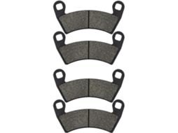 Pastilhas de Freio Universais Dianteiras e Traseiras para Motocicletas Compatíveis Estabilidade Dimensional: