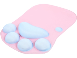 Mousepad Ergonômico Com Apoio Para O Pulso, Design Charmoso Para Escritório E Jogos, Acolchoamento Confortável E Portátil Para Uso. Gokoco