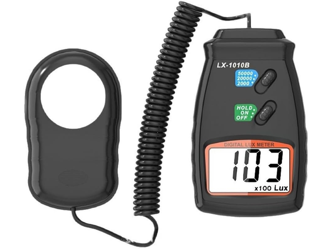 Luxímetro Digital Para Teste De Alcance E Intensidade