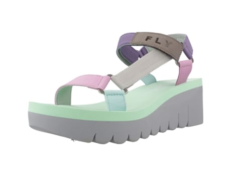 Sapatos de Mulher FLY LONDON Yoko Tecido Multicor (39)