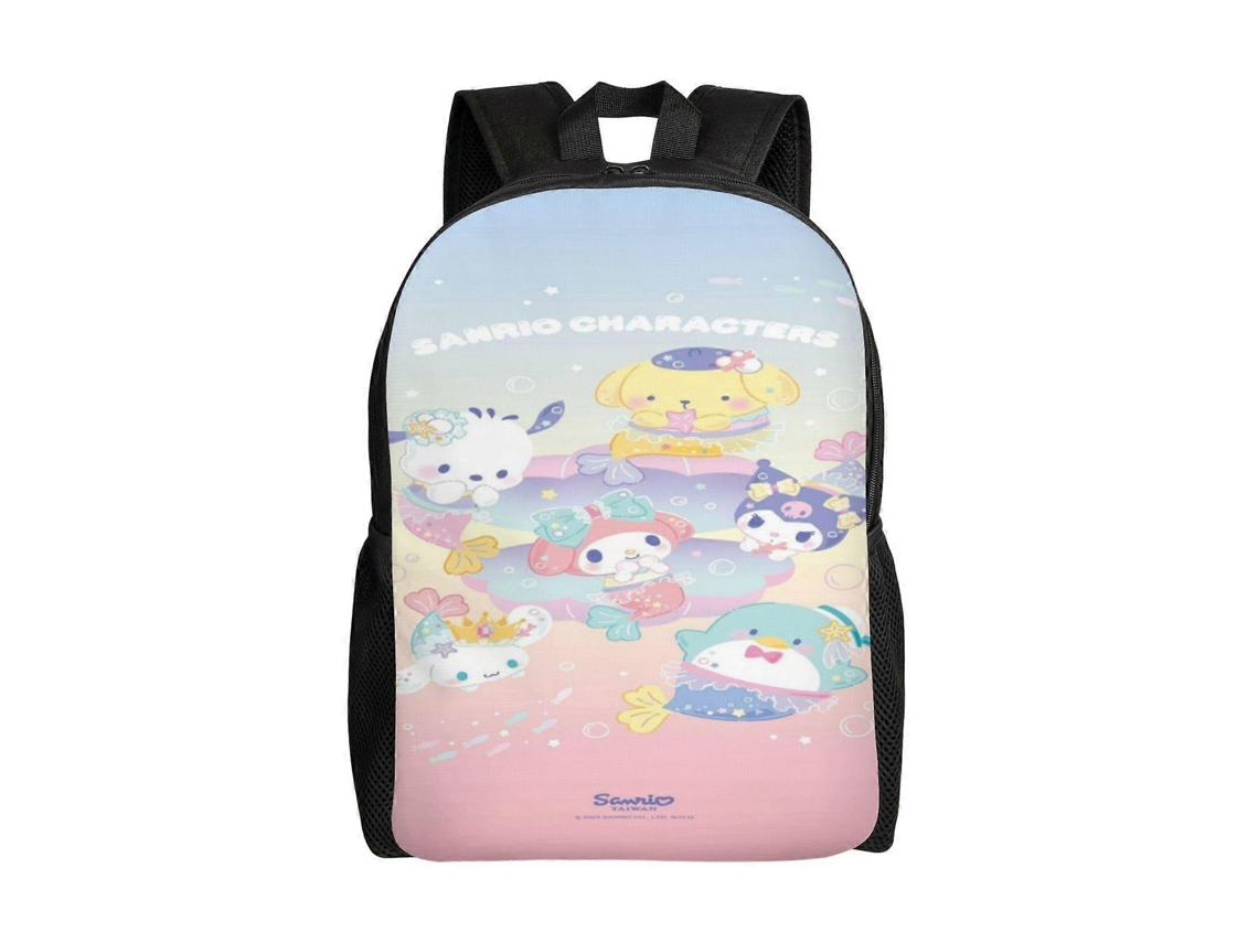 Mochila Cinnamoroll S142 Para Escola E Trabalho, Leve E À Prova Dágua, Mochila Estilosa Para Estudantes E Adultos A142 Olysi Shop