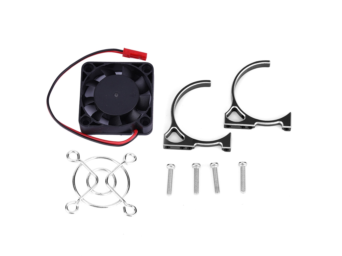 Ventoinha Resfriamento 5v N10294 Carro Rc 1:10 540 550 Preta
