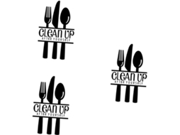 Conjunto De 3 Adesivos De Parede Impermeáveis Para Cozinha, Adesivos Criativos E Removíveis.