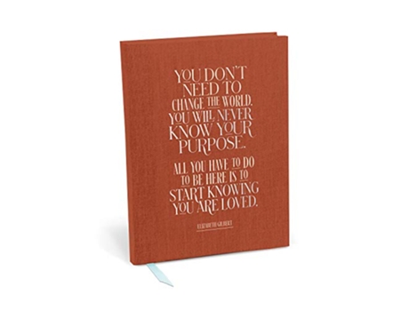 Livro Elizabeth Gilbert You Are Loved Journal de Em & Friends (Inglês)
