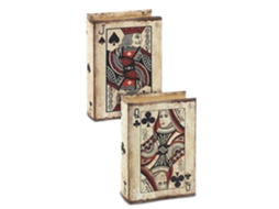 Caixa de livros com deck 4U
