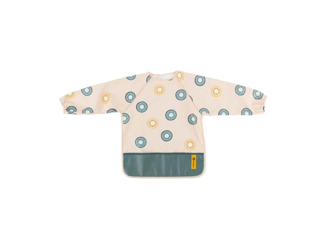 Babete Manga Comprida PETITE&MARS Ben Green Kiwi