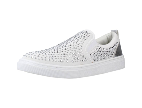 Sapatos de Mulher LUMBERJACK Slipon Tecido Branco (39)