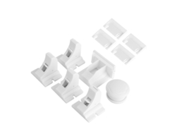 Laxiscreed Fechaduras Magnéticas Invisíveis Para Armários, Kit De Segurança Infantil (4+1)