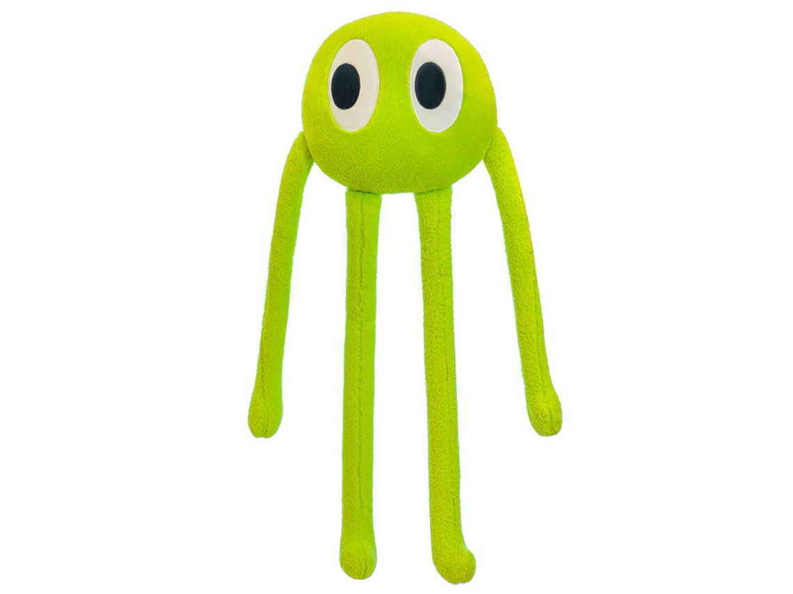 Boneca de Polvo de Pelúcia Travesseiro Macio Forma Linda 4 Pernas Verde 90cm 480g S/MARCA