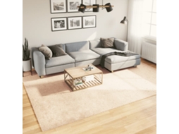 Vidaxl Tapete Pelo Curto Macio E Lavável Huarte 240x340 Cm Bege