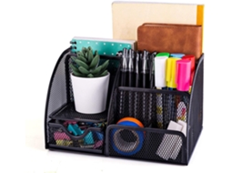 Organizador de Mesa Multifuncional e Simples para Armazenamento em Rede BRILVIBERA